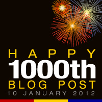 Happy 1000th post