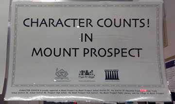 Character counts! in Mount Prospect