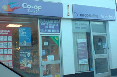 The Co-op Travel and Funeral Care