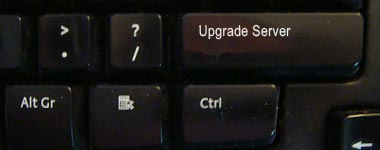 Server upgrade key