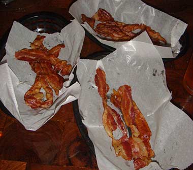 Baskets of bacon