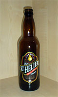bottle of St Helier Pear Cider bottle