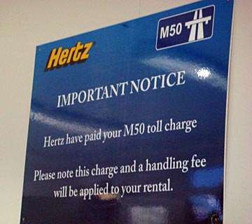 important notice from Hertz