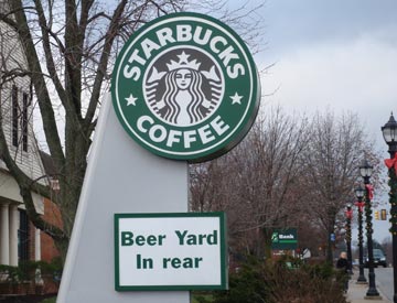 Starbuck's sign
