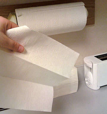 2 types of paper towel dispenser