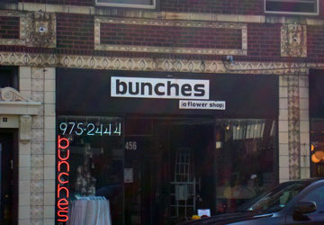 Bunches, a flower shop