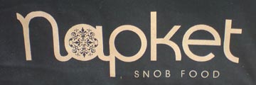 Napket, snob food