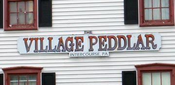 Sign in Intercourse, PA