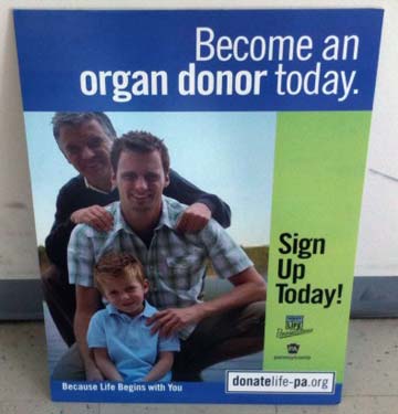 Become an organ donor today