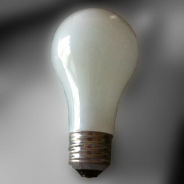 A lightbulb