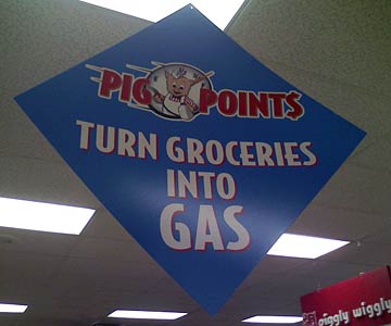 Turn Groceries into Gas