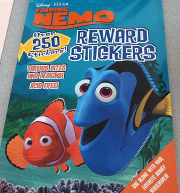Finding Nemo sticker book