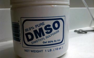 Small tub of DMSO