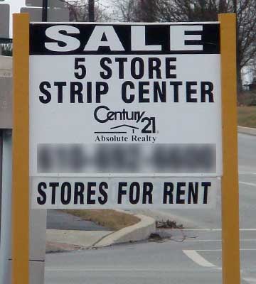 Strip center