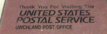 Uwcland post office rug