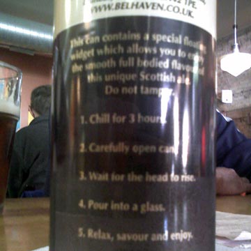 Bell Haven beer can