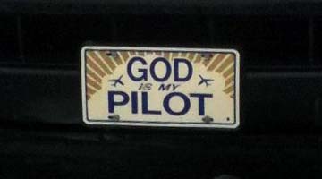 God is my pilot