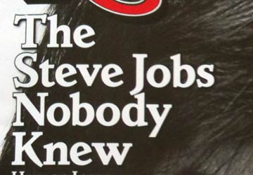 Rolling Stone magazine featuring Steve Jobs