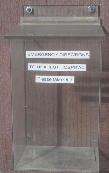 emergency directions to hospital