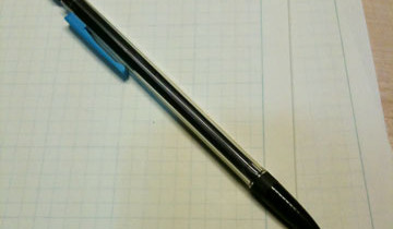 A mechanical pencil