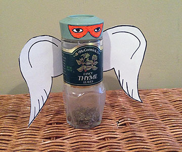 Thyme, with wings