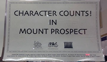 Character counts! in Mount Prospect