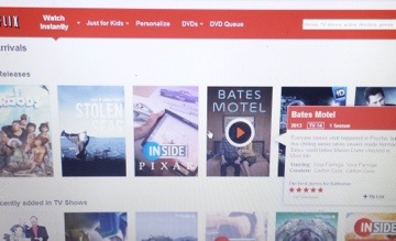 netflix homepage