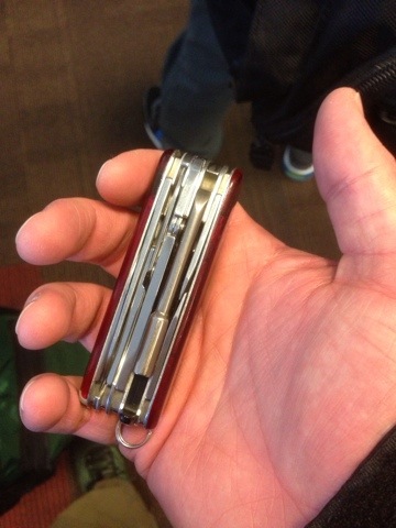 A Swiss Army knife