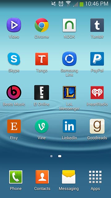 A screen shot icons