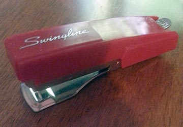 An old stapler