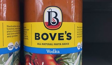 Boves vodka pasta sauce