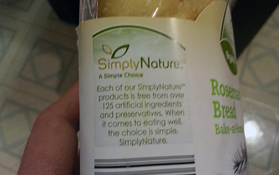 SimplyNature bread