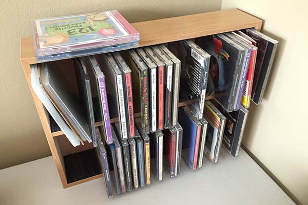 A CD collection