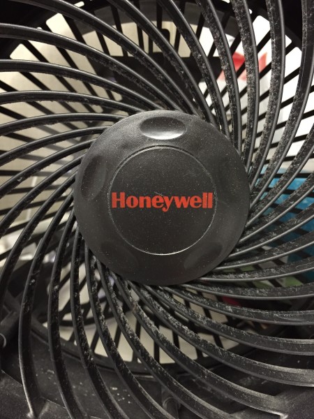 A Honeywell fan