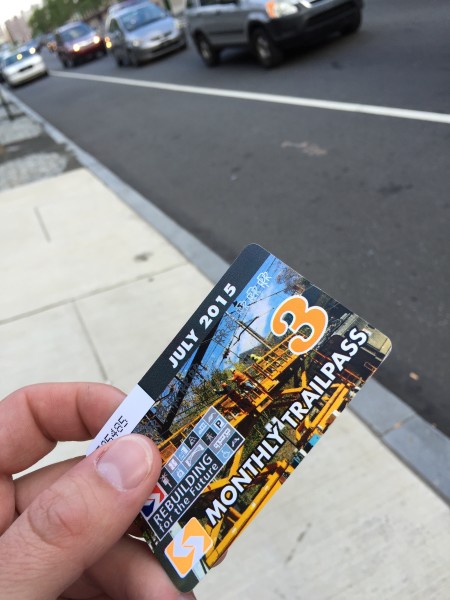 A bus ticket