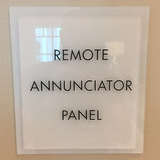 Remote Annunciator Panel